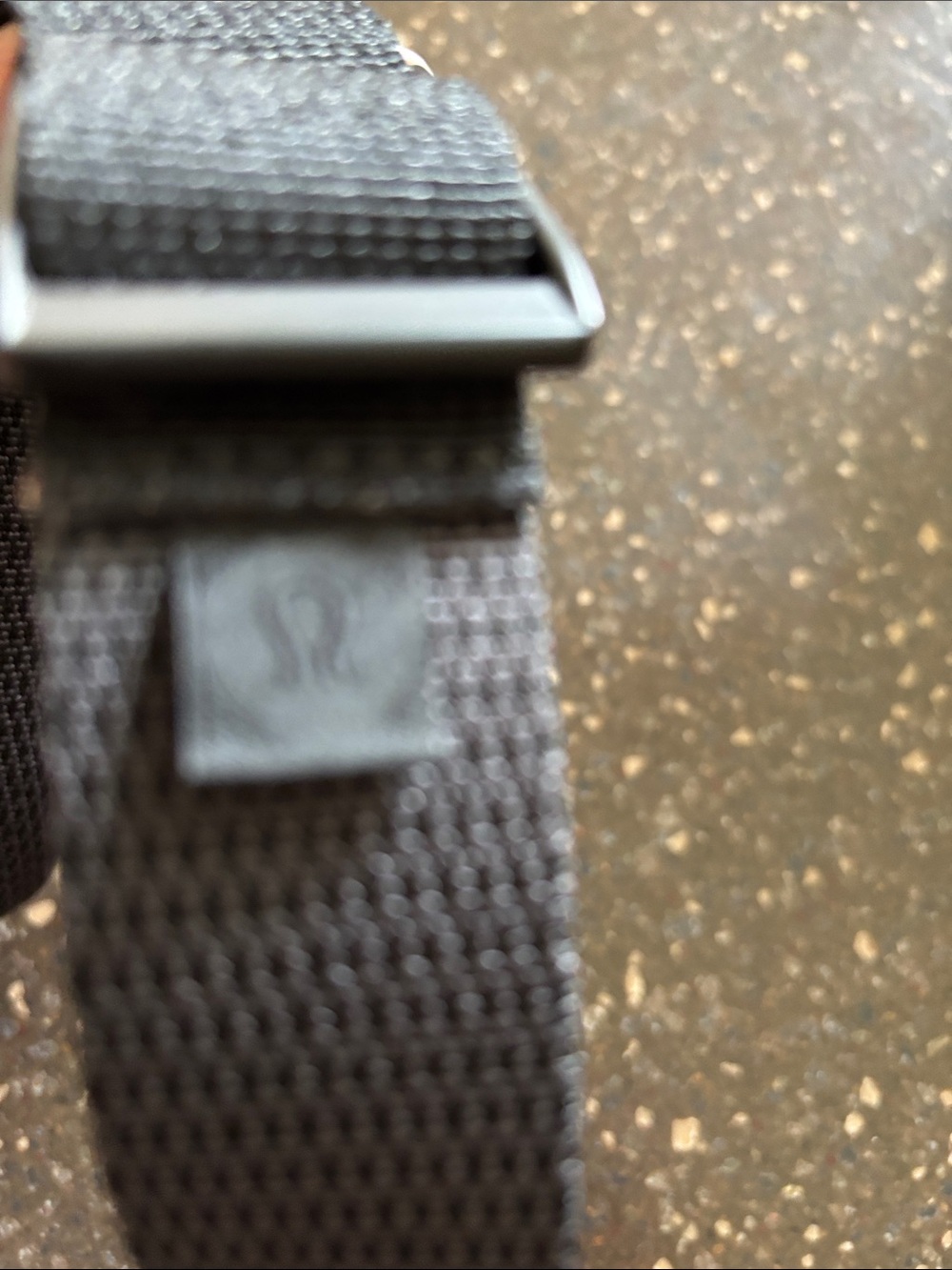 lululemon athletica Black Webbing Belt with Matte Buckle New Without Tags - Picture 5 of 5